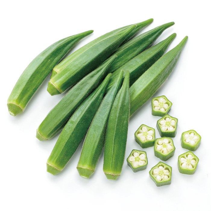 オクラ ずーっとみどり 自根苗 5月中旬発送予定 12ポット1組