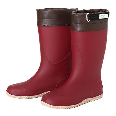 農林女子長靴 ワイン
