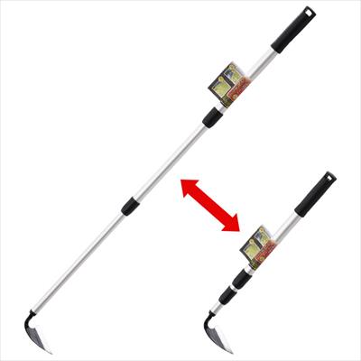 アルミ3段伸縮ミニ平ネジリ