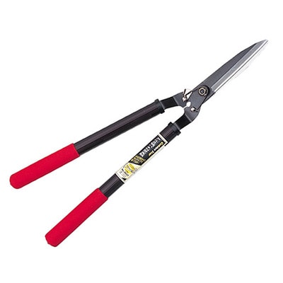 アルミ柄バネ付芝生鋏