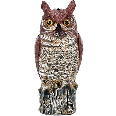 防鳥具ふくろう