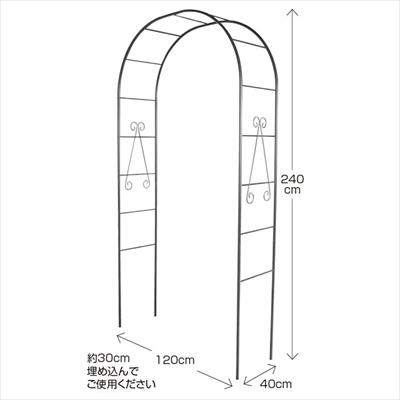 むかしのフラワーアーチ