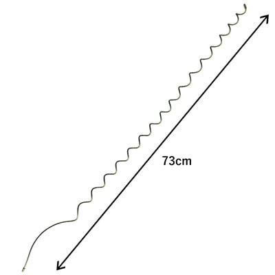 スパイラル園芸支柱